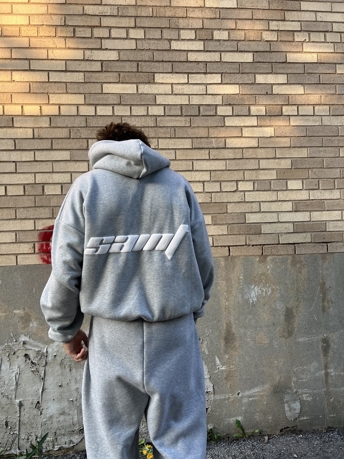 Heavy weight "Cozy grey" Hoodie